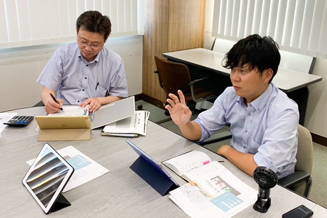 助け合いが標準仕様。チーム力で仕事。